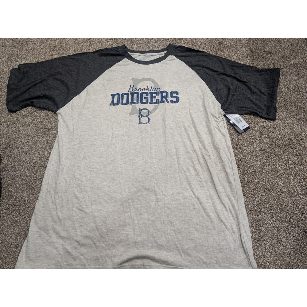 Fanatics Men's 2XLT Brooklyn Dodgers Short Sleeve Shirt  NWT